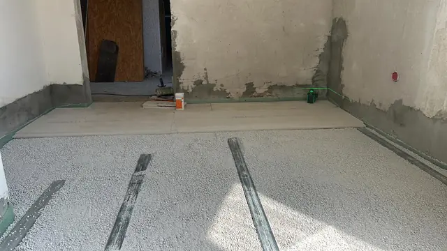 Altbau: Trockenestrich auf Ausgleichsschüttung